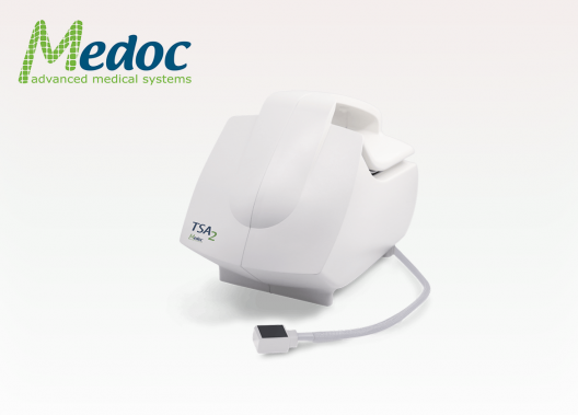 Medoc TSA 2 measure pain sensitivity threshold warm cold vibratory stimulations